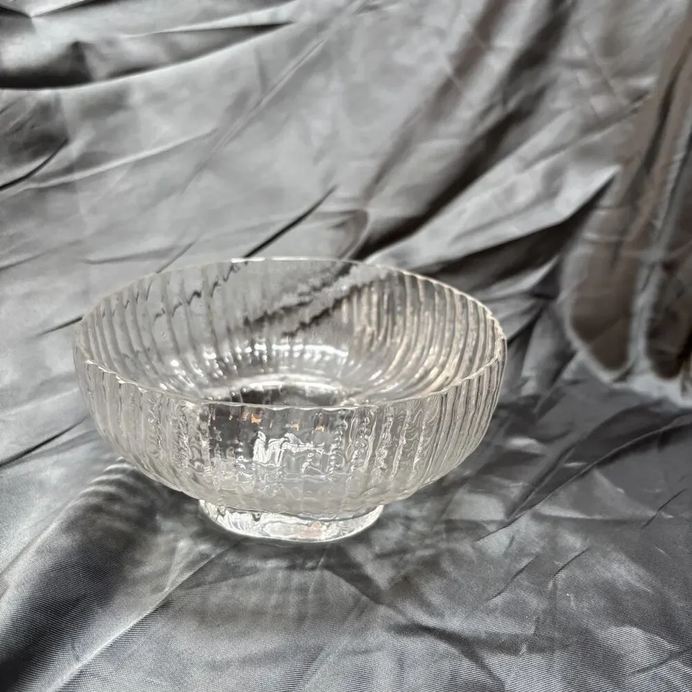 Crystal Bowl By Rosenthal Studio Line Crystal Footed Bowl 5.5